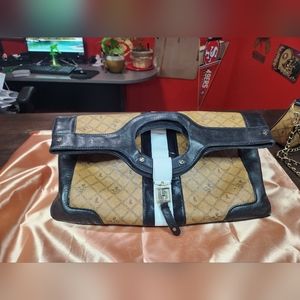 L.a.m.b. clutch bag